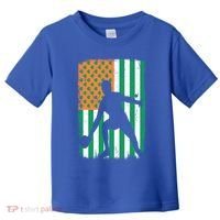 Ping Pong Irish American Flag St Patrick's Day Table Tennis Funny Gift Toddler T-Shirt thumb 0