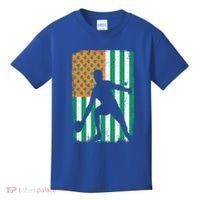 Ping Pong Irish American Flag St Patrick's Day Table Tennis Funny Gift Kids T-Shirt thumb 0
