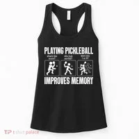 Playing Pickleball Improves Memory Women's Tank Top thumb 0
