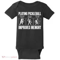Playing Pickleball Improves Memory Baby Bodysuit thumb 0
