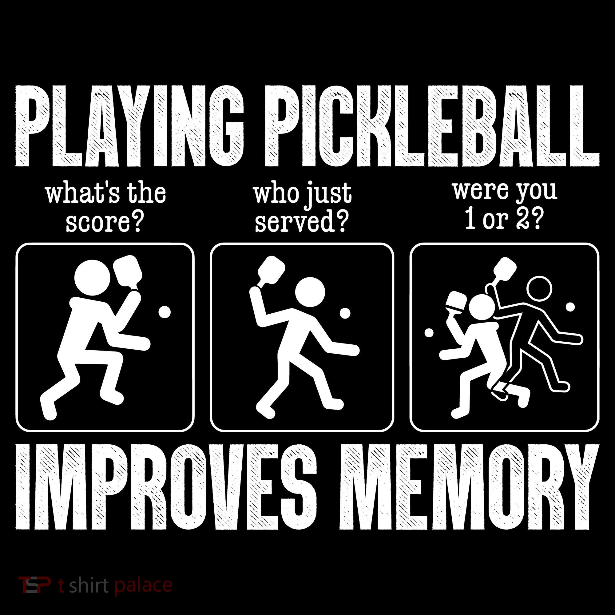 Playing Pickleball Improves Memory Women's Long Sleeve Shirt