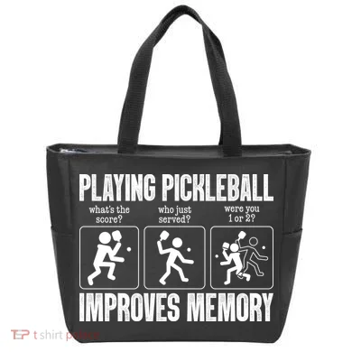Playing Pickleball Improves Memory Tote Bag