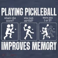 Playing Pickleball Improves Memory Women's T-Shirt thumb 6