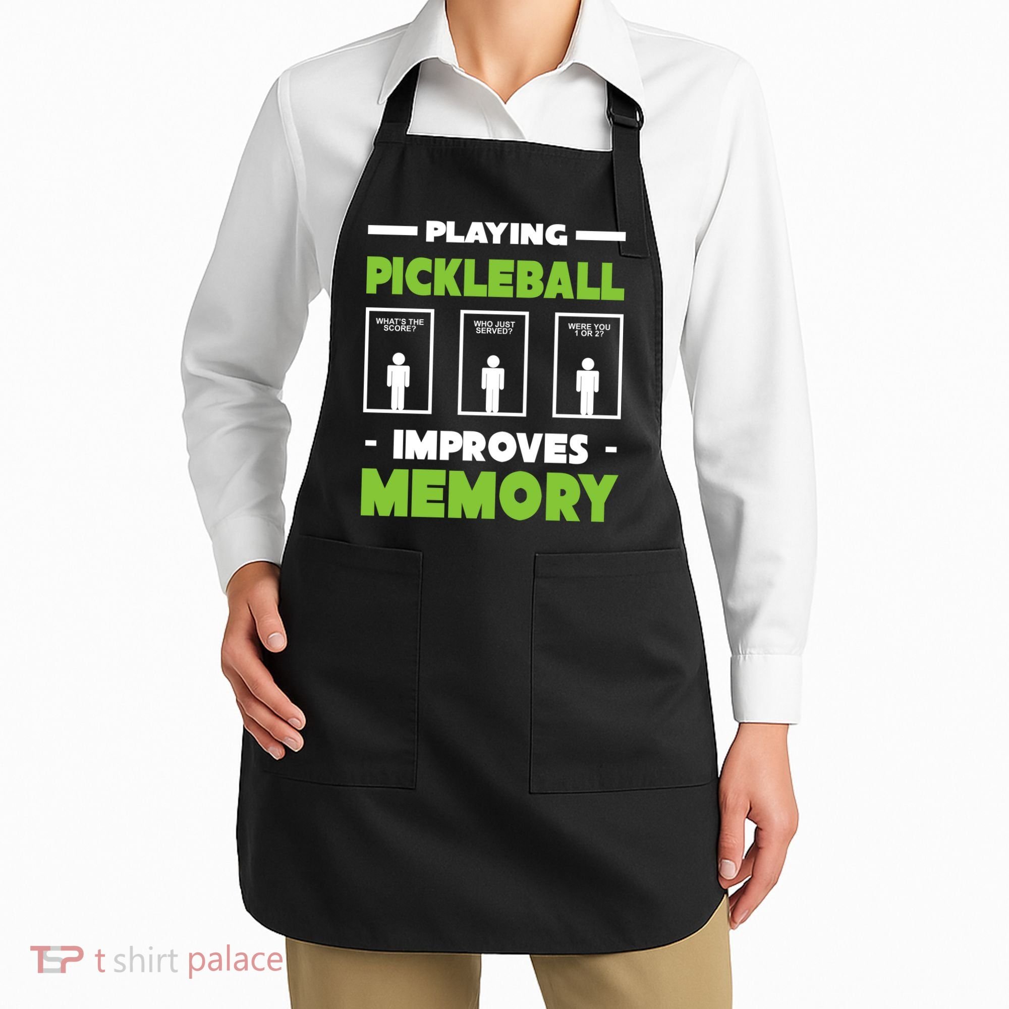 Playing Pickleball Improves Memory Apron