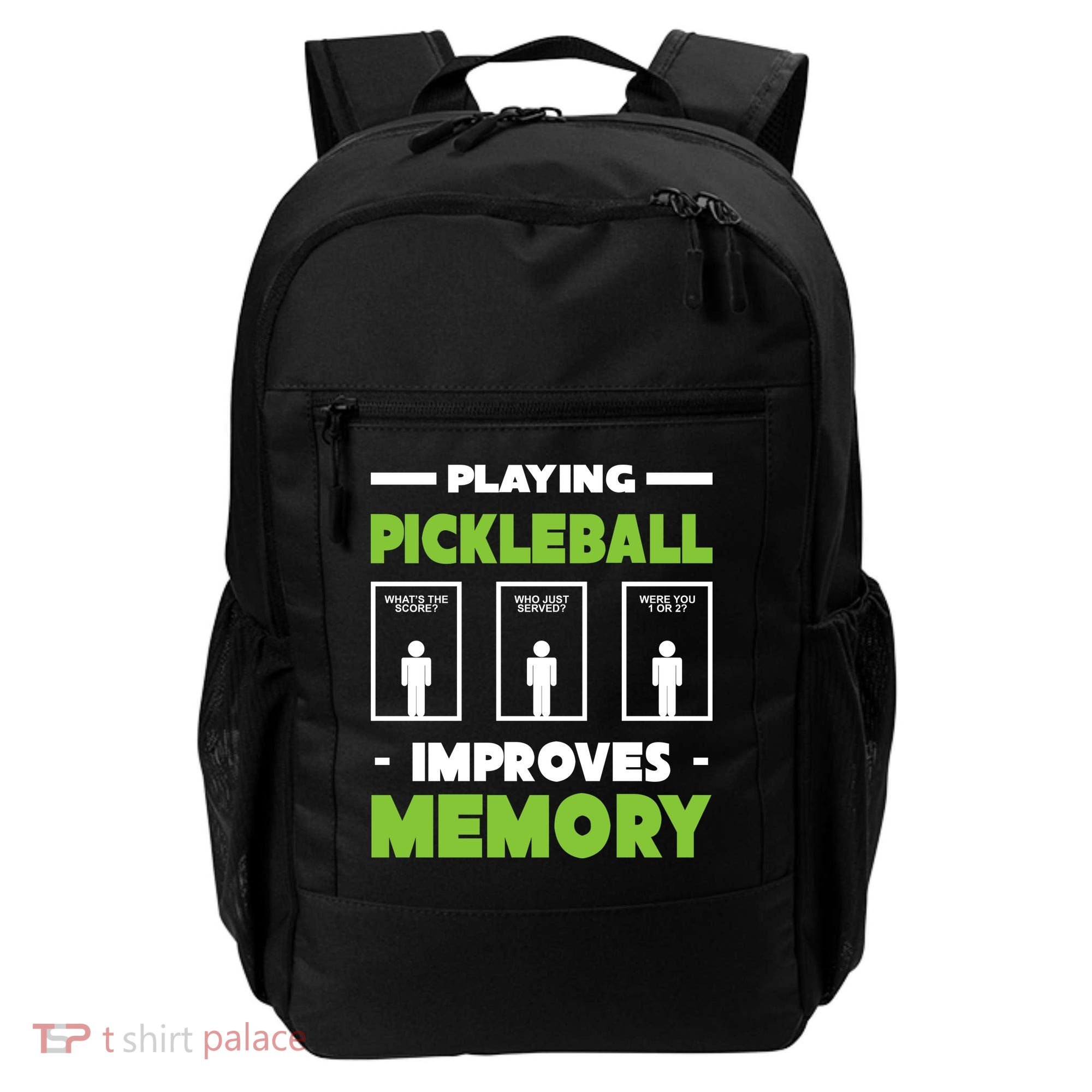 Playing Pickleball Improves Memory Backpack