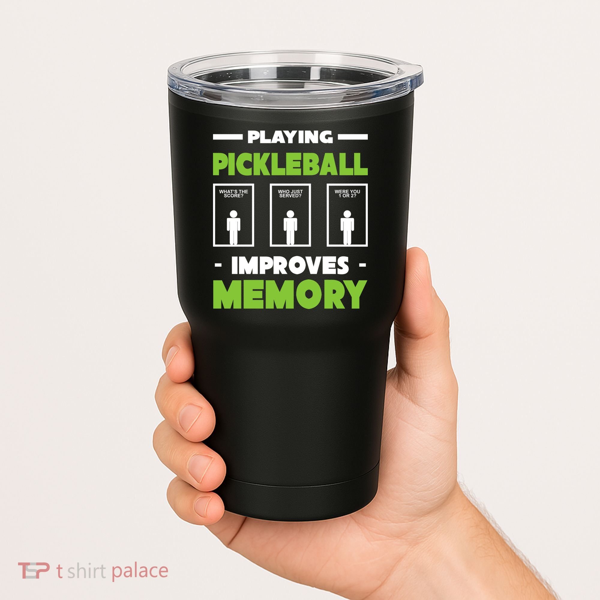 Playing Pickleball Improves Memory Tumbler
