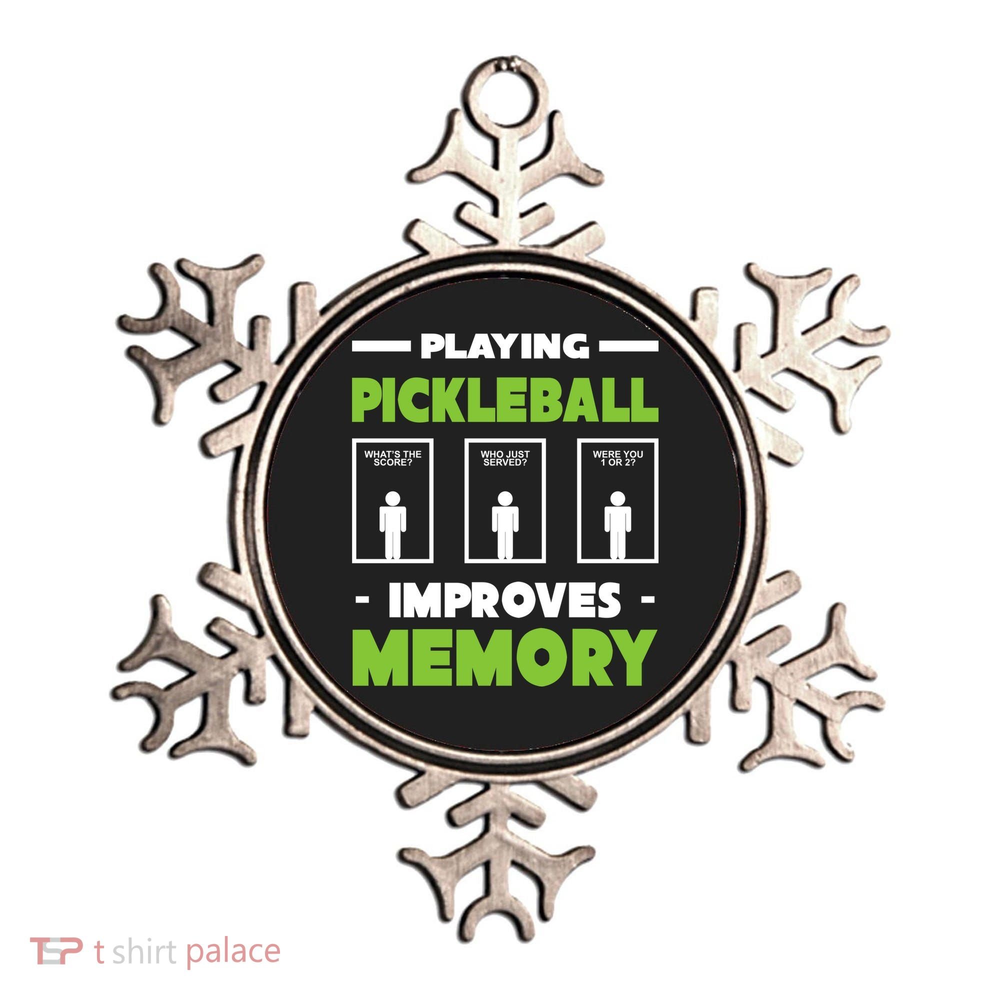 Playing Pickleball Improves Memory Ornament