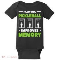 Playing Pickleball Improves Memory Baby Bodysuit thumb 0