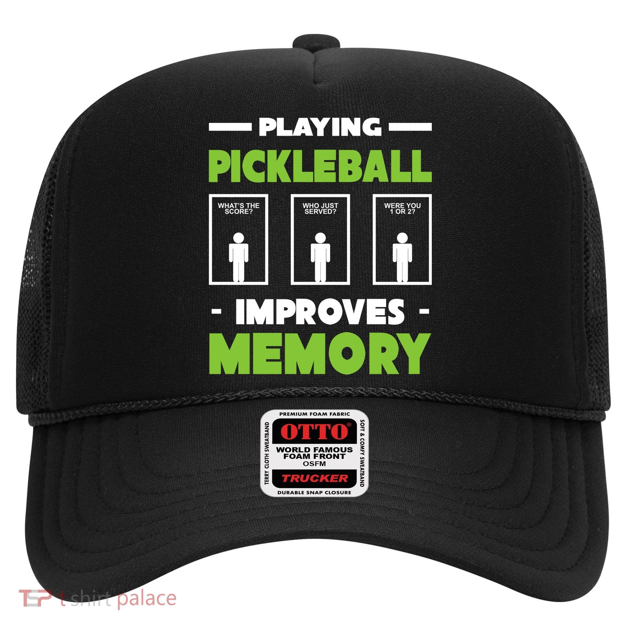 Playing Pickleball Improves Memory Hat
