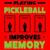 Playing Pickleball Improves Memory Santa Hat thumb 1