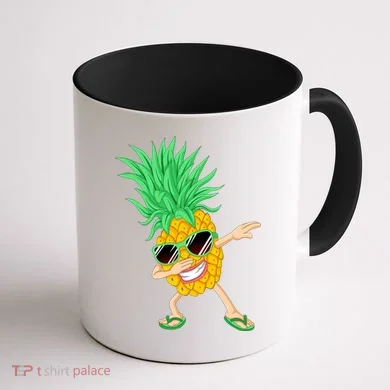 Pineapple Coffee Mug back