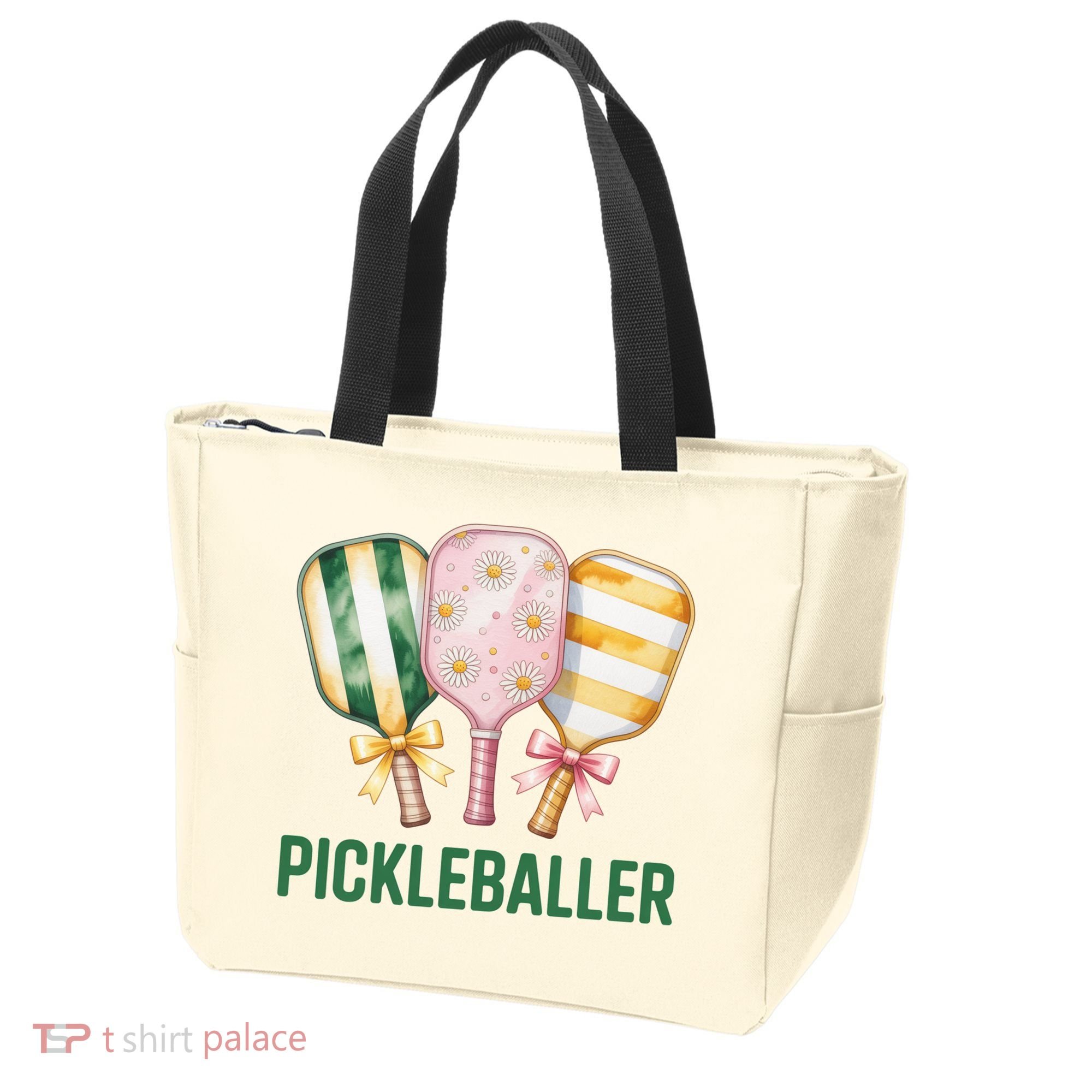 Pickleballer Tote Bag