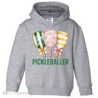 Pickleballer Toddler Hoodie thumb 0
