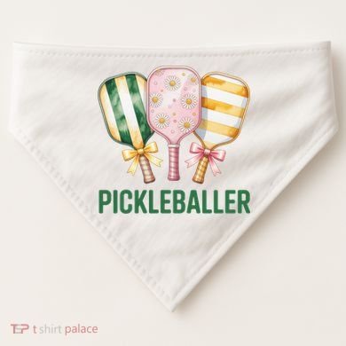 Pickleballer USA-Made Doggie Bandana