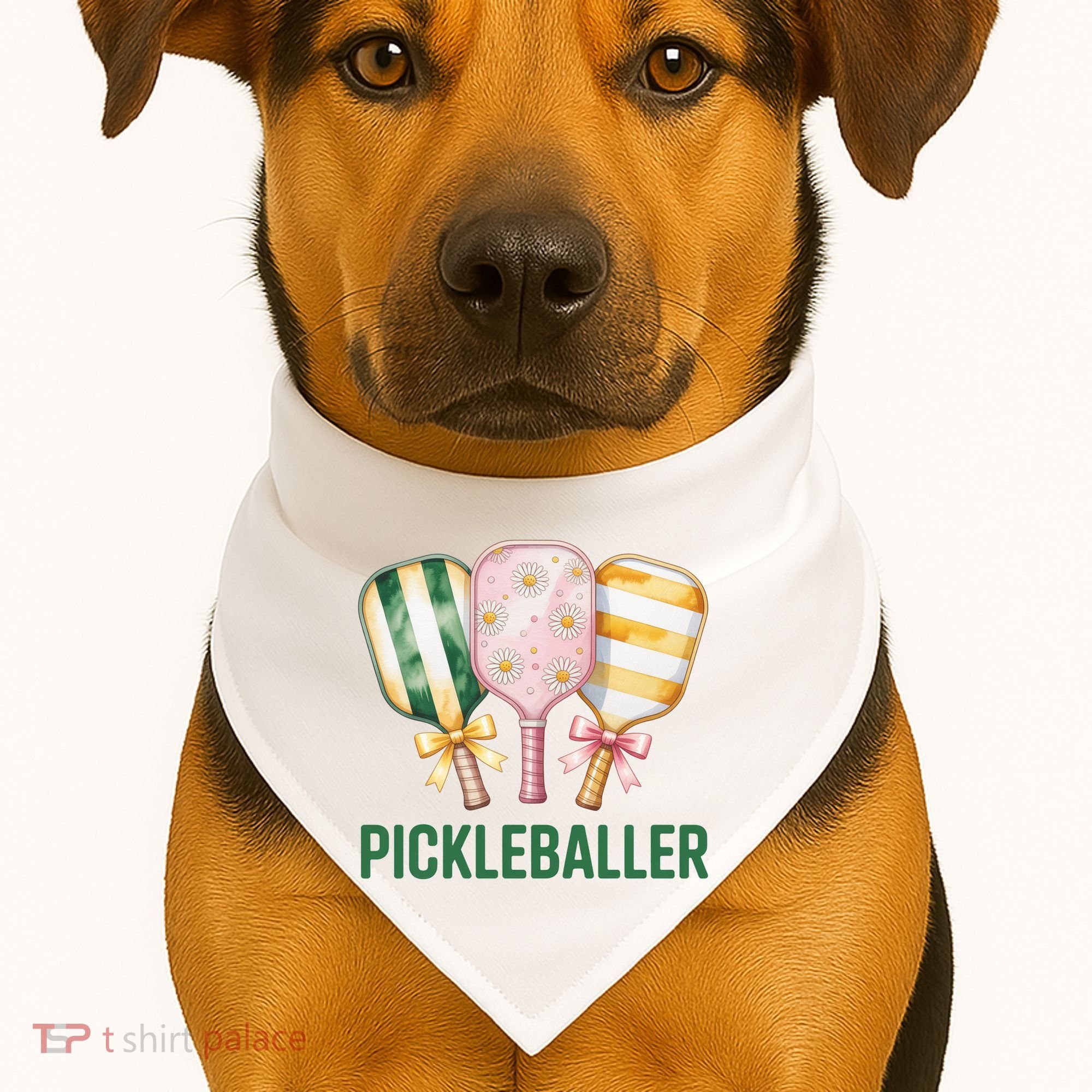 Pickleballer USA-Made Doggie Bandana