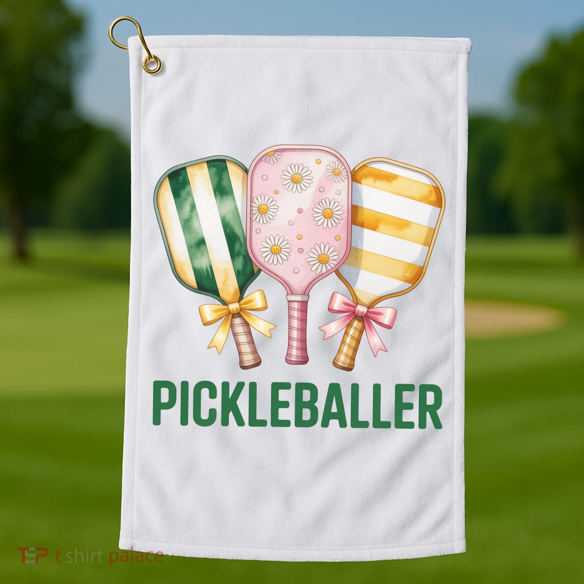 Pickleballer Golf Towel
