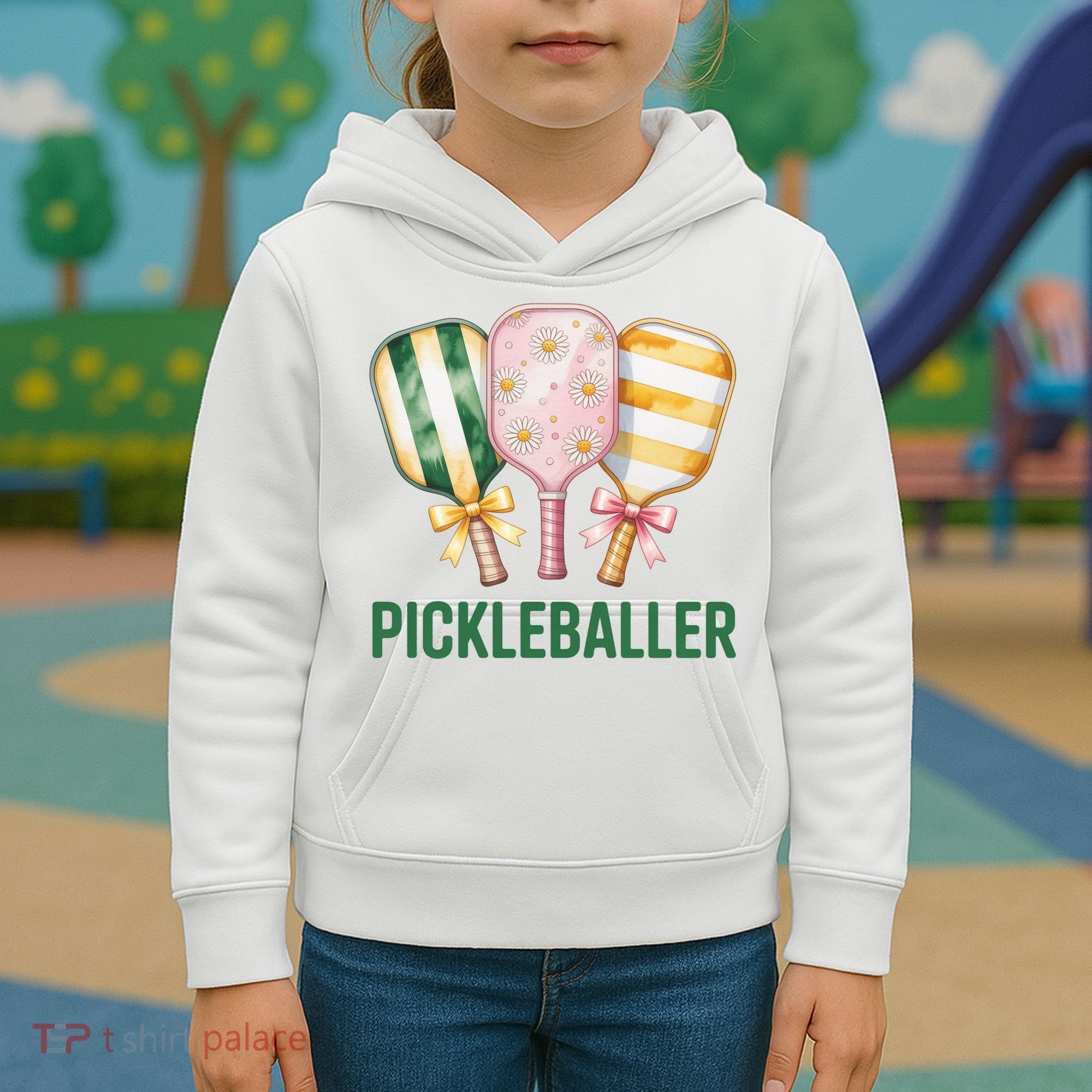 Pickleballer Kids Hoodie
