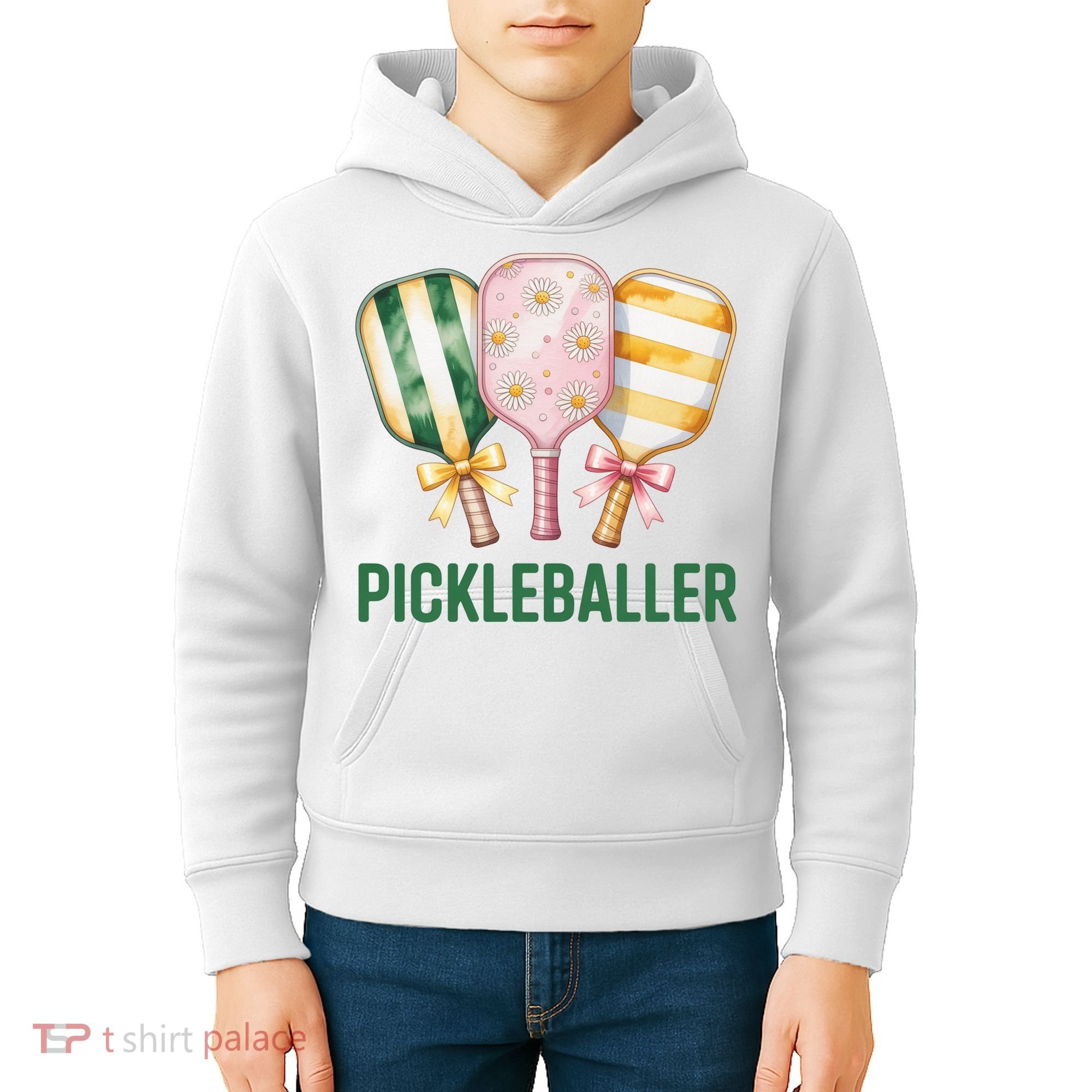 Pickleballer Kids Hoodie