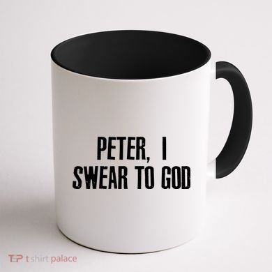 Passover Peter I Swear To God Coffee Mug back