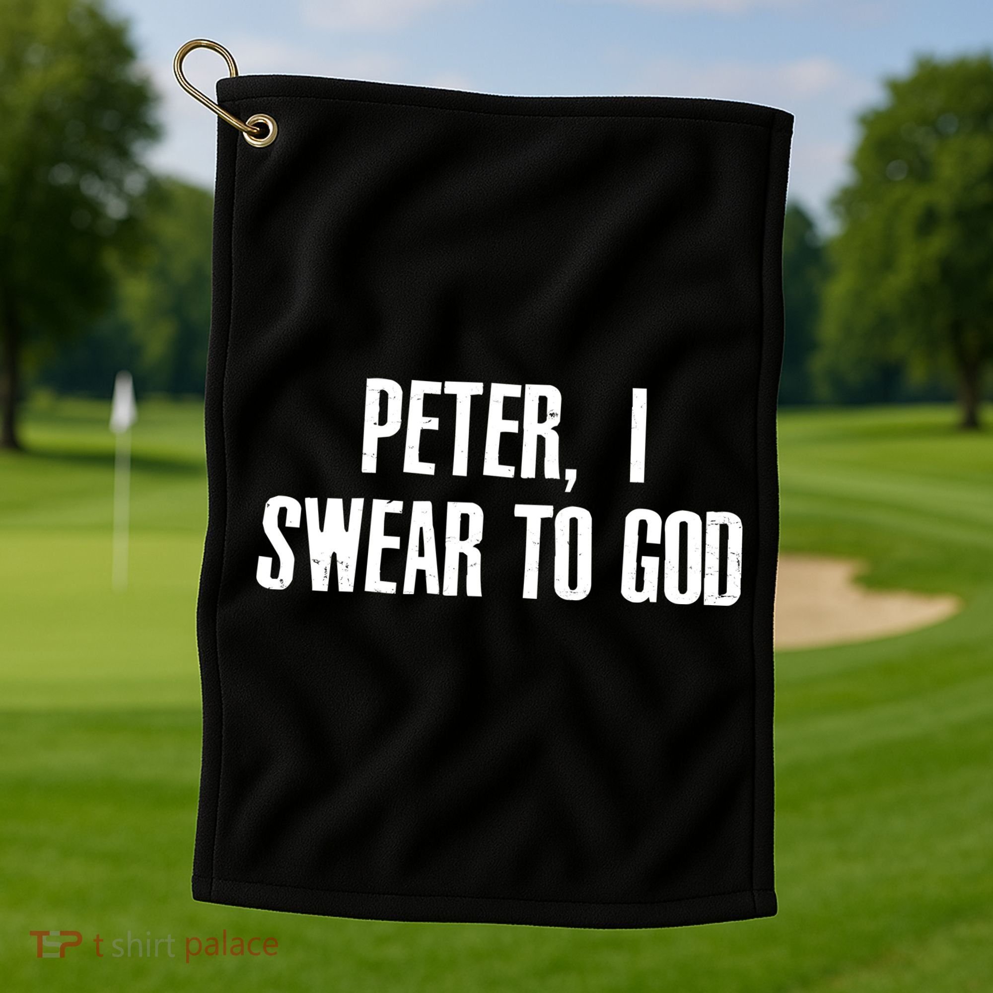 Passover Peter I Swear To God Golf Towel