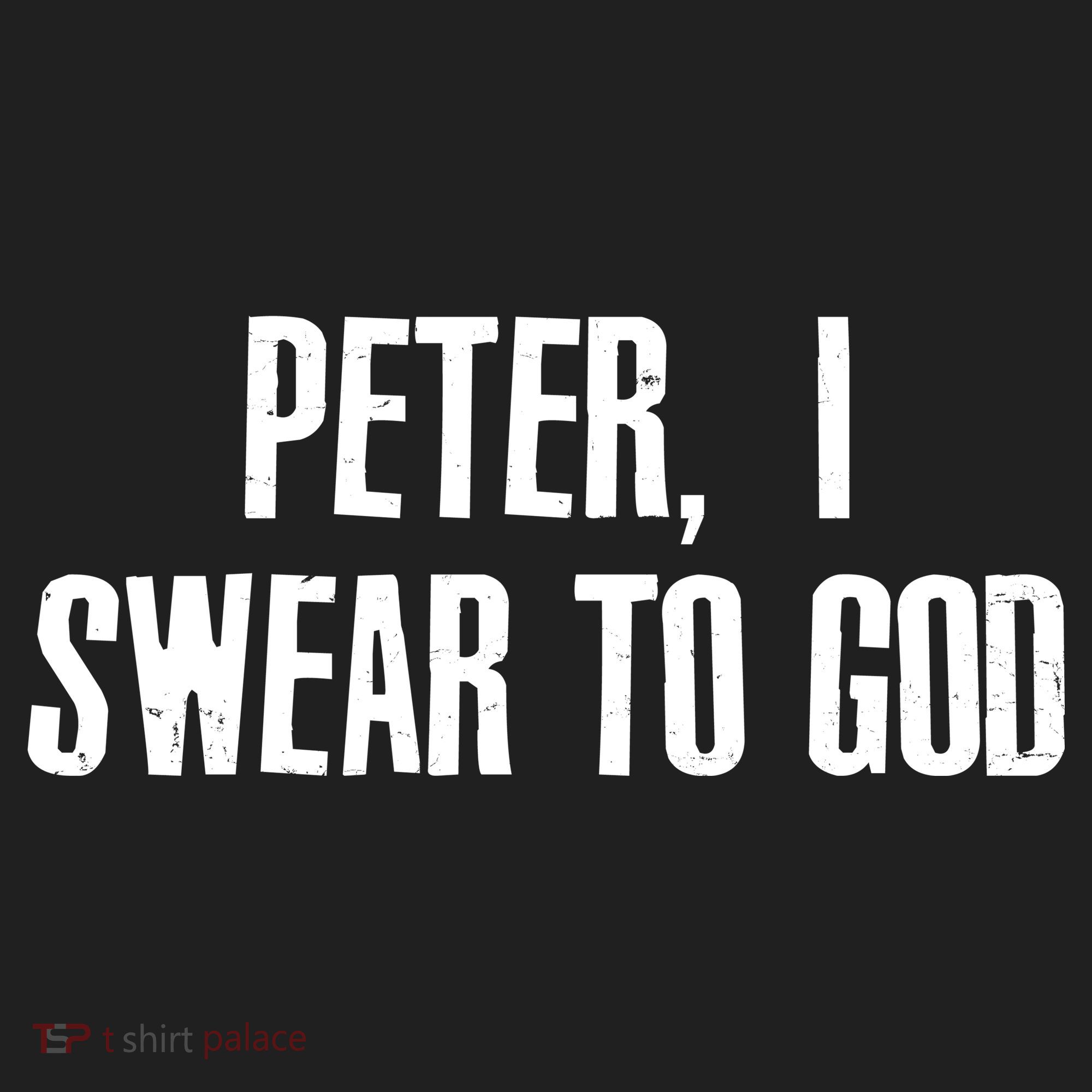 Passover Peter I Swear To God Golf Towel