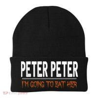 Peter Peter I'm Going To Eat Her Halloween Costume Beanie thumb 0