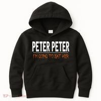 Peter Peter I'm Going To Eat Her Halloween Costume Kids Hoodie thumb 0