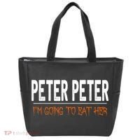 Peter Peter I'm Going To Eat Her Halloween Costume Tote Bag thumb 0