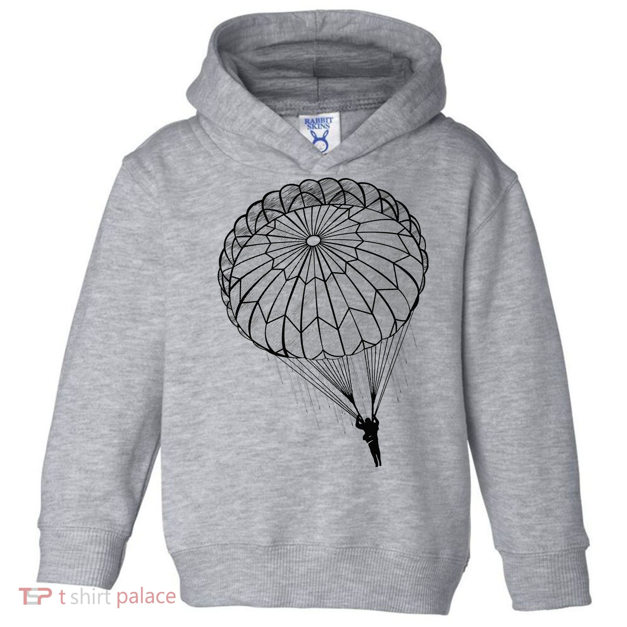 Paratrooper Parachute Jump Army Airborne Toddler Hoodie