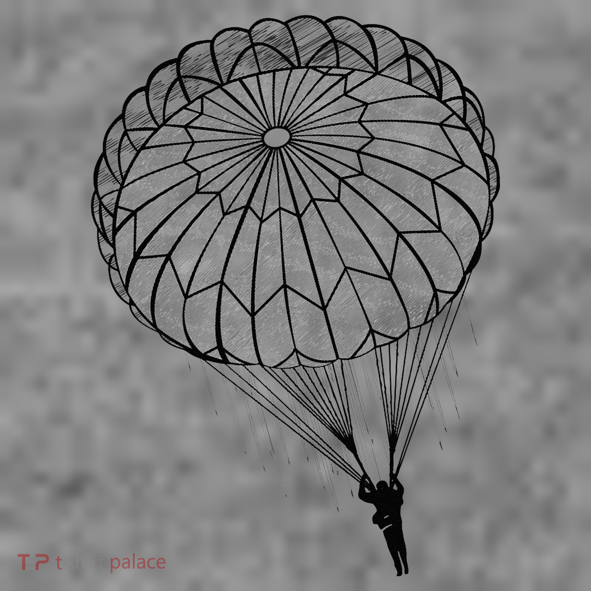 Paratrooper Parachute Jump Army Airborne Toddler Hoodie