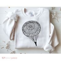 Paratrooper Parachute Jump Army Airborne Sweatshirt thumb 2