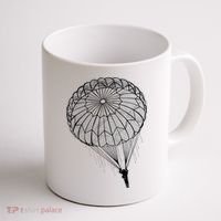 Paratrooper Parachute Jump Army Airborne Coffee Mug thumb 1