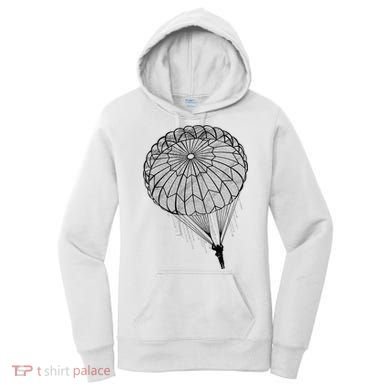 Paratrooper Parachute Jump Army Airborne Women's Hoodie