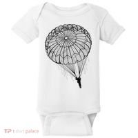 Paratrooper Parachute Jump Army Airborne Baby Bodysuit thumb 0