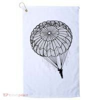 Paratrooper Parachute Jump Army Airborne Golf Towel thumb 0