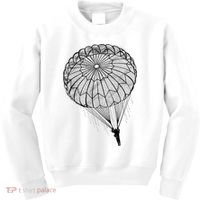 Paratrooper Parachute Jump Army Airborne Kids Sweatshirt thumb 0