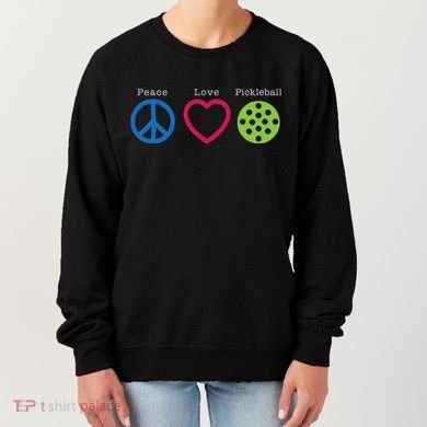 Pickleball Peace Love Women's Sweatshirt