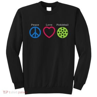Pickleball Peace Love Sweatshirt