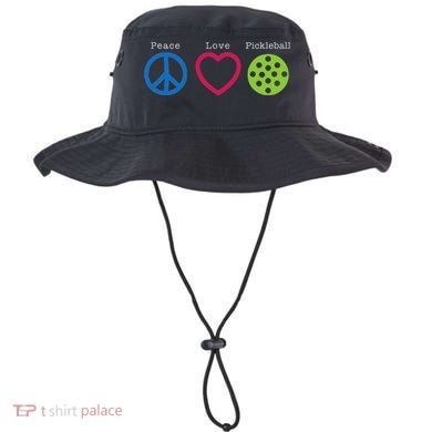 Pickleball Peace Love Bucket Hat