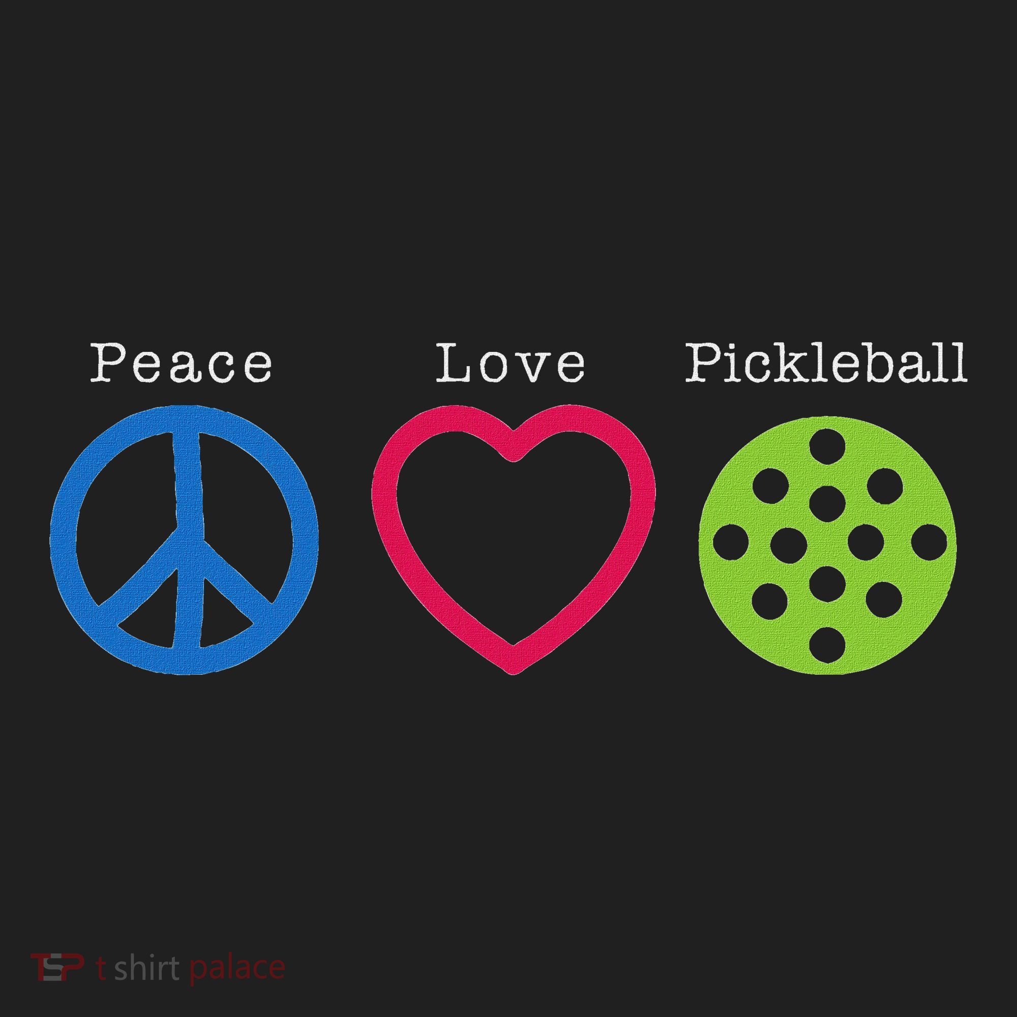 Pickleball Peace Love Beanie