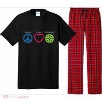 Pickleball Peace Love Pajama Set thumb 0