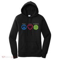 Pickleball Peace Love Women's Hoodie thumb 0