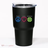 Pickleball Peace Love Tumbler thumb 0