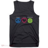 Pickleball Peace Love Tank Top thumb 0