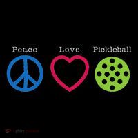 Pickleball Peace Love Tank Top thumb 6