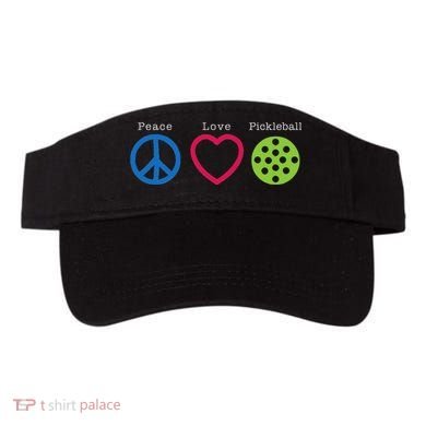 Pickleball Peace Love Visor