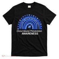Pinwheel Peace Love Hope Child Abuse Prevention Awareness T-Shirt thumb 0