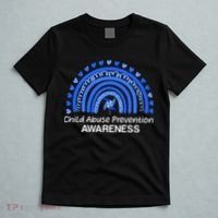 Pinwheel Peace Love Hope Child Abuse Prevention Awareness T-Shirt thumb 5
