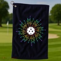 Pickleball, Pickleball Lover, Pickleball Player Golf Towel thumb 1