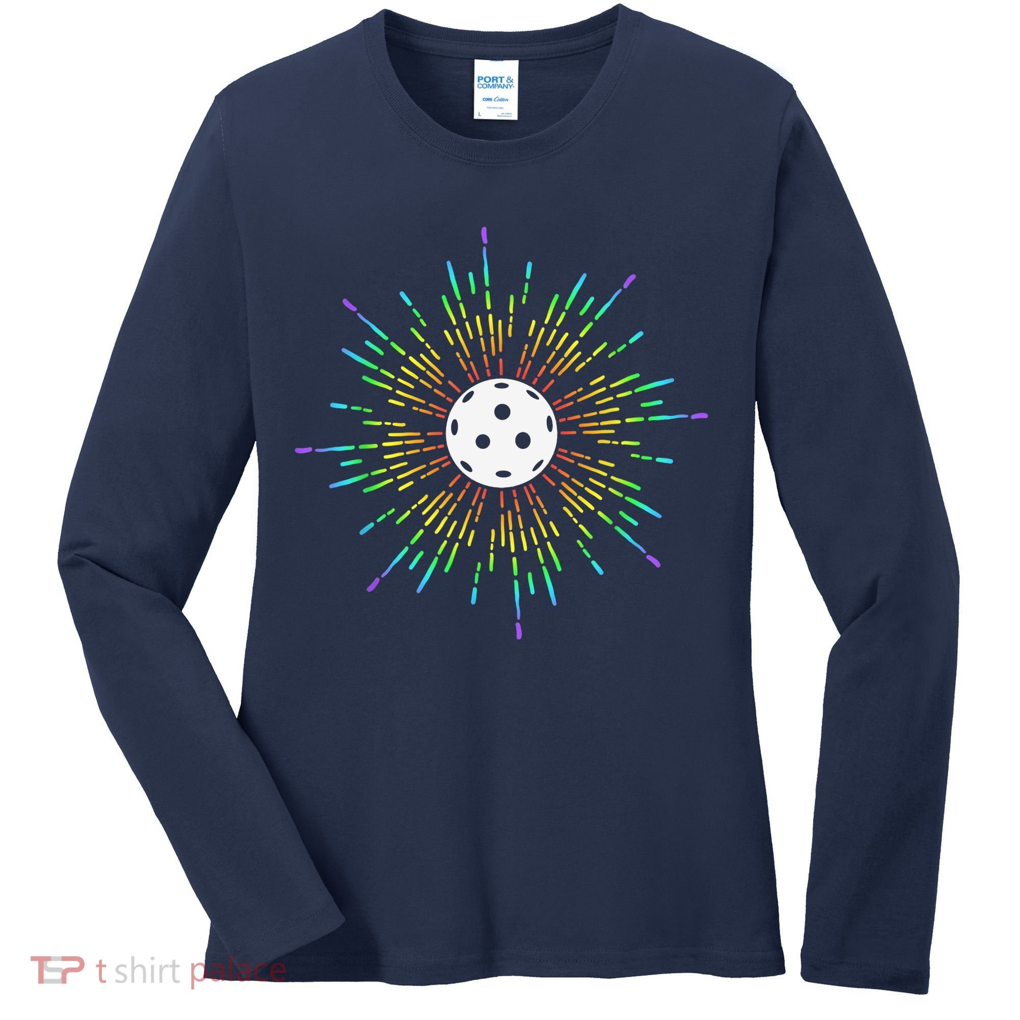 Pickleball, Pickleball Lover, Pickleball Player Women's Long Sleeve Shirt